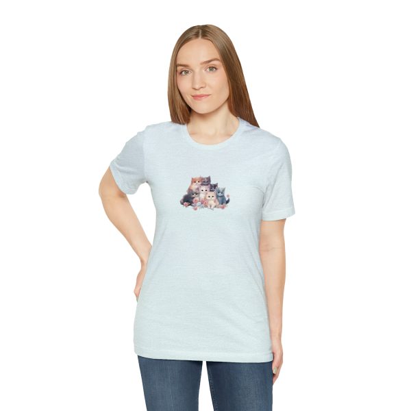 Cute Kittens - Kitten Print - Unisex Jersey Short Sleeve Tee - Image 114