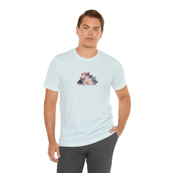 Cute Kittens - Kitten Print - Unisex Jersey Short Sleeve Tee - Image 115