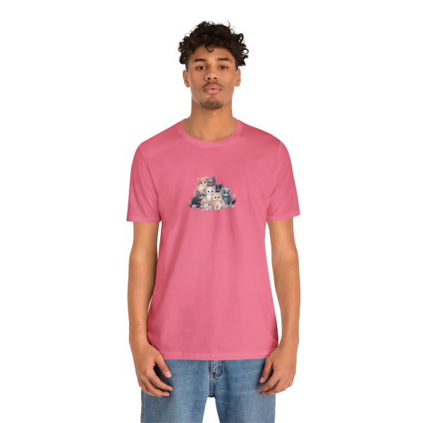 Cute Kittens - Kitten Print - Unisex Jersey Short Sleeve Tee - Image 149