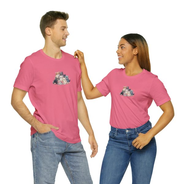 Cute Kittens - Kitten Print - Unisex Jersey Short Sleeve Tee - Image 145