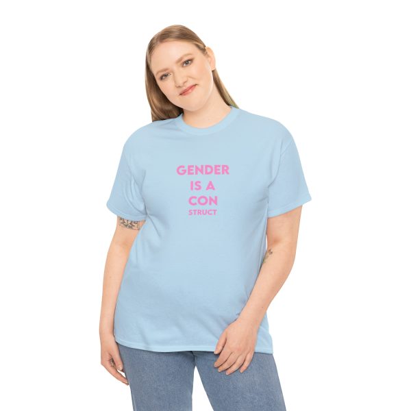 Gender is a CONstruct - Non-binary - Genderfluid - Trans t-shirt - LGBTQ shirt - GENDER TShirt - Image 40