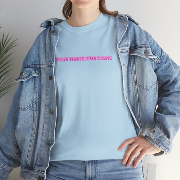 Trans Support Tee - Leave Trans Kids Alone - Trans t-shirt - Protect Trans Kids shirt - Trans Kids TShirt - Image 57