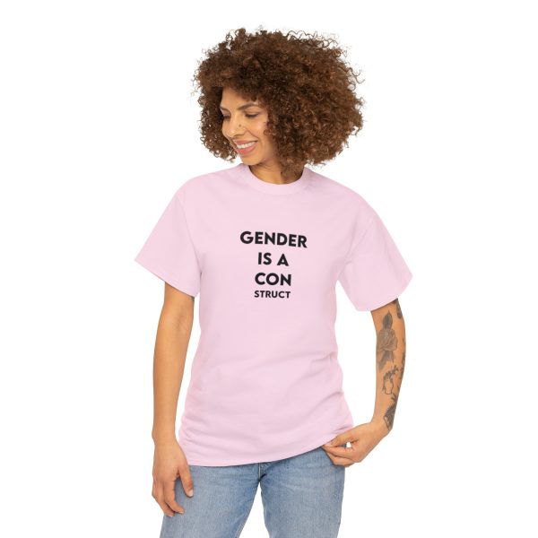 Gender is a CONstruct - Non-binary - Genderfluid - Trans t-shirt - LGBTQ shirt - GENDER TShirt - Image 75