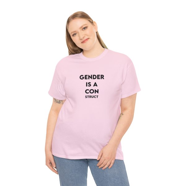 Gender is a CONstruct - Non-binary - Genderfluid - Trans t-shirt - LGBTQ shirt - GENDER TShirt - Image 76