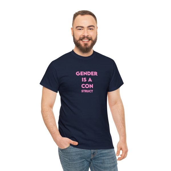 Gender is a CONstruct - Non-binary - Genderfluid - Trans t-shirt - LGBTQ shirt - GENDER TShirt - Image 65