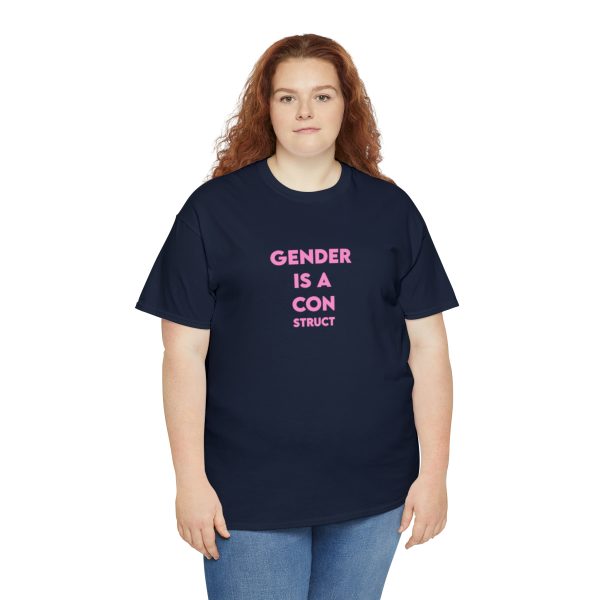 Gender is a CONstruct - Non-binary - Genderfluid - Trans t-shirt - LGBTQ shirt - GENDER TShirt - Image 67