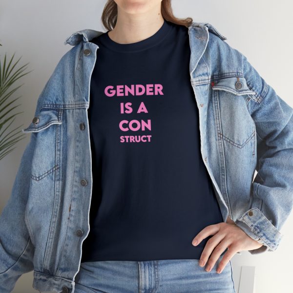 Gender is a CONstruct - Non-binary - Genderfluid - Trans t-shirt - LGBTQ shirt - GENDER TShirt - Image 69