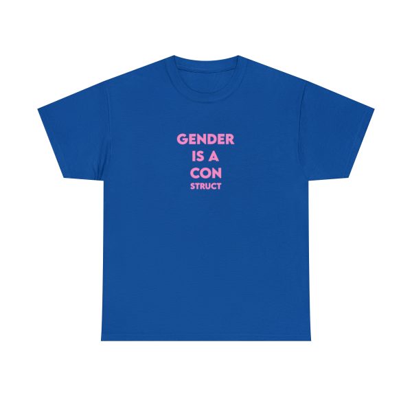 Gender is a CONstruct - Non-binary - Genderfluid - Trans t-shirt - LGBTQ shirt - GENDER TShirt - Image 49