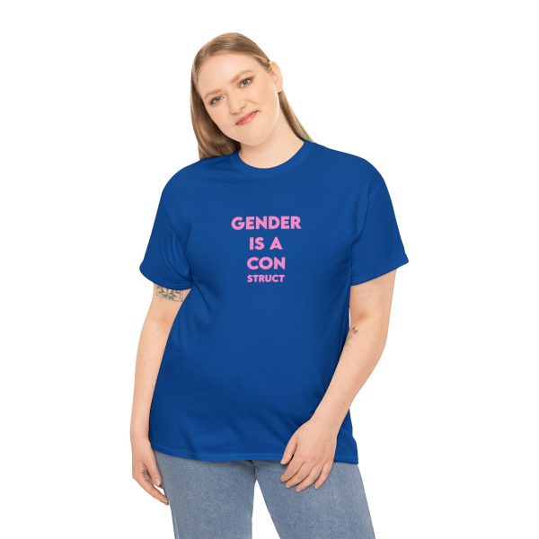 Gender is a CONstruct - Non-binary - Genderfluid - Trans t-shirt - LGBTQ shirt - GENDER TShirt - Image 52