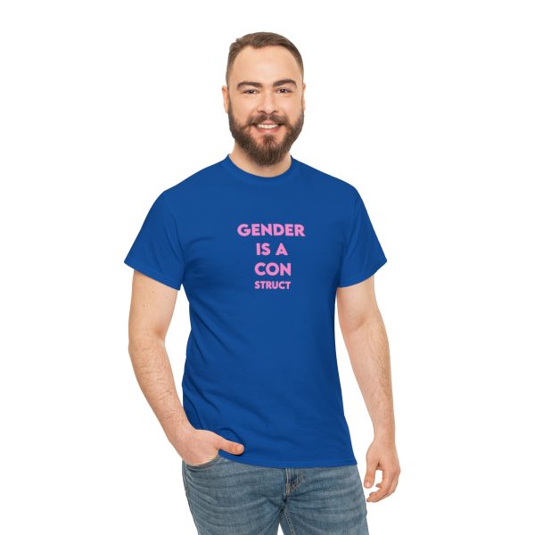 Gender is a CONstruct - Non-binary - Genderfluid - Trans t-shirt - LGBTQ shirt - GENDER TShirt - Image 53