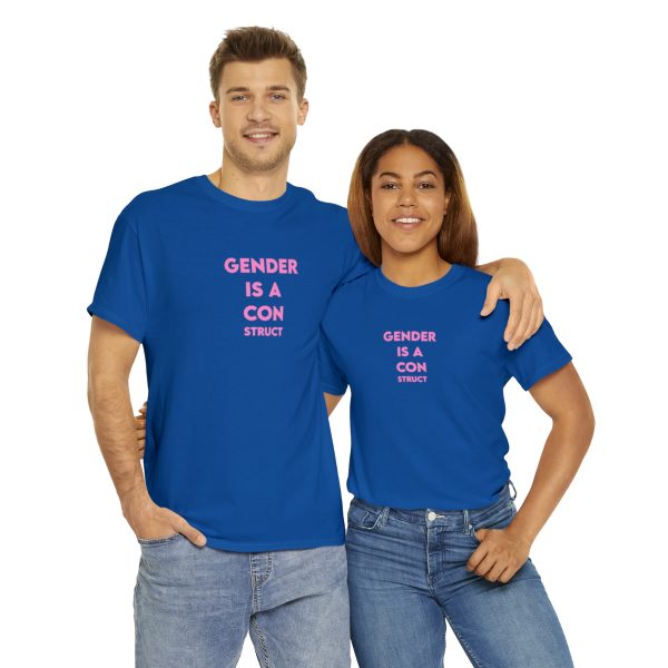 Gender is a CONstruct - Non-binary - Genderfluid - Trans t-shirt - LGBTQ shirt - GENDER TShirt - Image 58