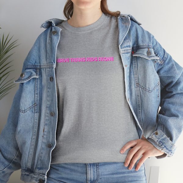 Trans Support Tee - Leave Trans Kids Alone - Trans t-shirt - Protect Trans Kids shirt - Trans Kids TShirt - Image 45