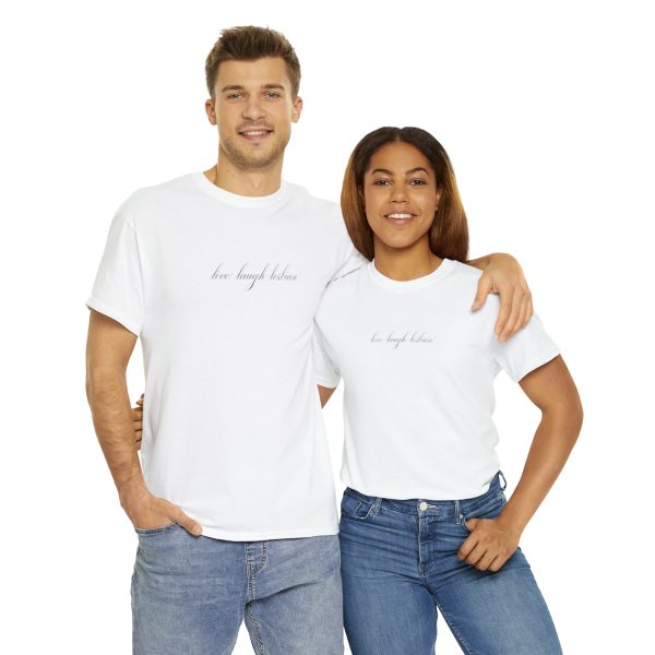 live laugh lesbian - Unisex Heavy Cotton Tee - LGBTQ - Image 22