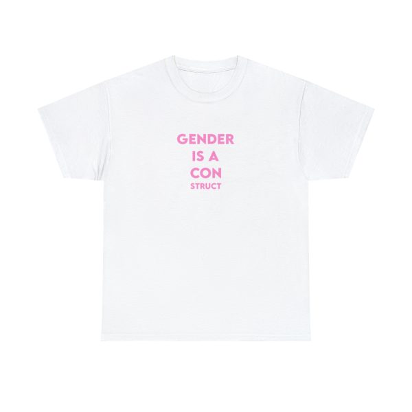 Gender is a CONstruct - Non-binary - Genderfluid - Trans t-shirt - LGBTQ shirt - GENDER TShirt - Image 13