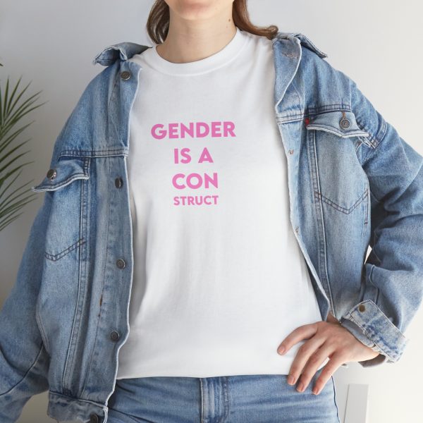 Gender is a CONstruct - Non-binary - Genderfluid - Trans t-shirt - LGBTQ shirt - GENDER TShirt - Image 21