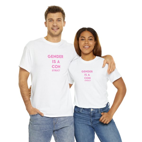 Gender is a CONstruct - Non-binary - Genderfluid - Trans t-shirt - LGBTQ shirt - GENDER TShirt - Image 22