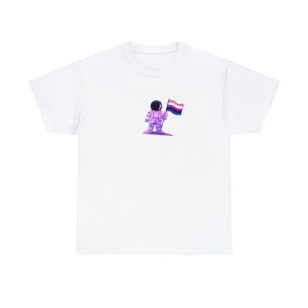 Genderfluid Flag Astronaut - Genderfluid t-shirt - LGBTQ shirt - GENDER TShirt