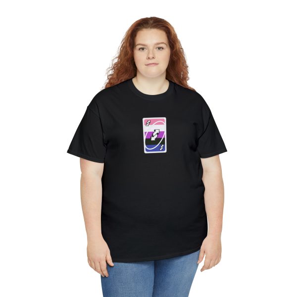 Genderfluid Flag UNO Reverse - Non-binary - Genderfluid - Trans t-shirt - LGBTQ shirt - GENDER TShirt - Image 7