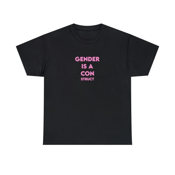 Gender is a CONstruct - Non-binary - Genderfluid - Trans t-shirt - LGBTQ shirt - GENDER TShirt