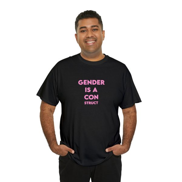 Gender is a CONstruct - Non-binary - Genderfluid - Trans t-shirt - LGBTQ shirt - GENDER TShirt - Image 8