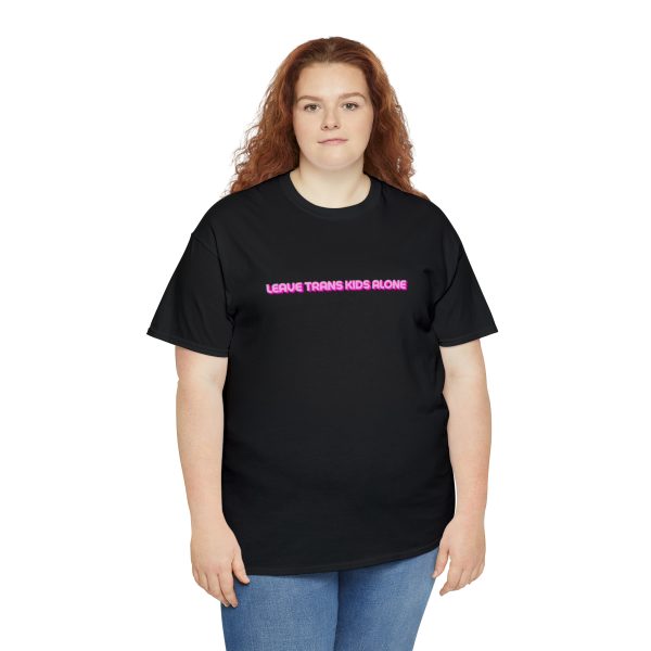 Trans Support Tee - Leave Trans Kids Alone - Trans t-shirt - Protect Trans Kids shirt - Trans Kids TShirt - Image 7