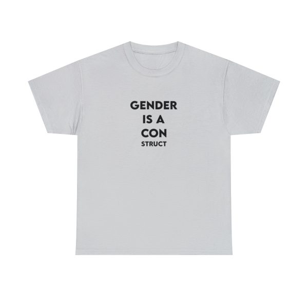 Gender is a CONstruct - Non-binary - Genderfluid - Trans t-shirt - LGBTQ shirt - GENDER TShirt - Image 25