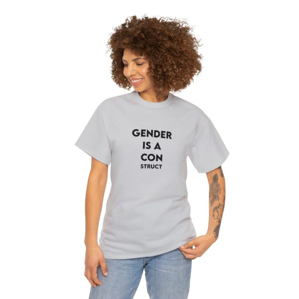 Gender is a CONstruct - Non-binary - Genderfluid - Trans t-shirt - LGBTQ shirt - GENDER TShirt - Image 27