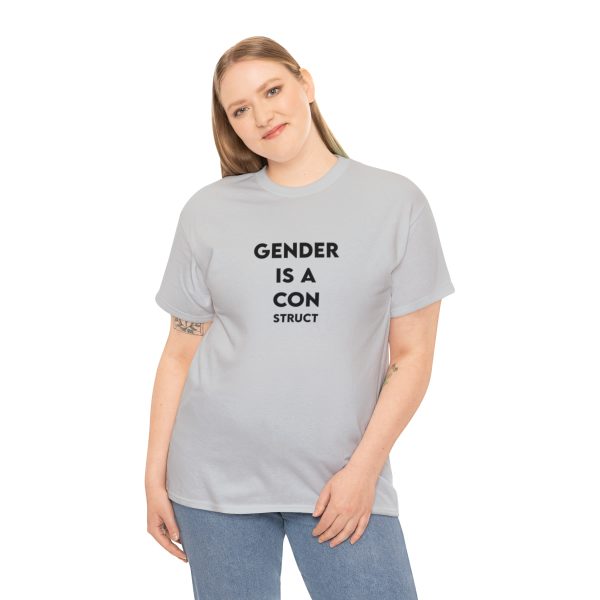 Gender is a CONstruct - Non-binary - Genderfluid - Trans t-shirt - LGBTQ shirt - GENDER TShirt - Image 28