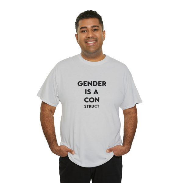 Gender is a CONstruct - Non-binary - Genderfluid - Trans t-shirt - LGBTQ shirt - GENDER TShirt - Image 32