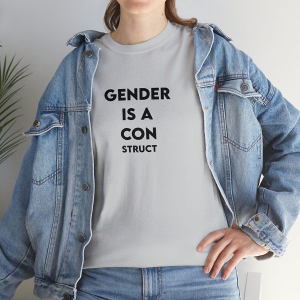 Gender is a CONstruct - Non-binary - Genderfluid - Trans t-shirt - LGBTQ shirt - GENDER TShirt - Image 33