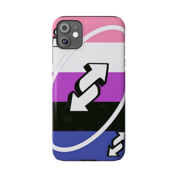 Genderfluid Flag Design - Slim Phone Case - Genderfluid pride flag phone case - Genderfluid phone case - Image 16