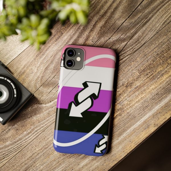 Genderfluid Flag Design - Slim Phone Case - Genderfluid pride flag phone case - Genderfluid phone case - Image 18