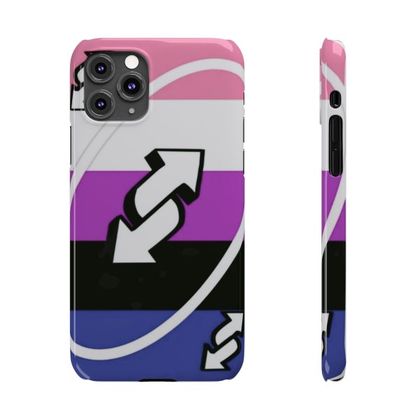 Genderfluid Flag Design - Slim Phone Case - Genderfluid pride flag phone case - Genderfluid phone case - Image 20