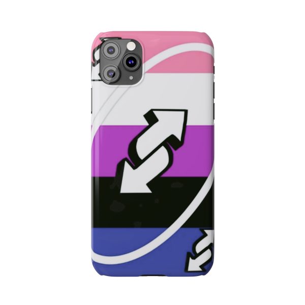 Genderfluid Flag Design - Slim Phone Case - Genderfluid pride flag phone case - Genderfluid phone case - Image 26