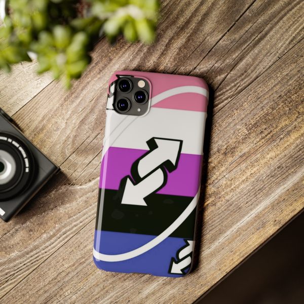 Genderfluid Flag Design - Slim Phone Case - Genderfluid pride flag phone case - Genderfluid phone case - Image 28