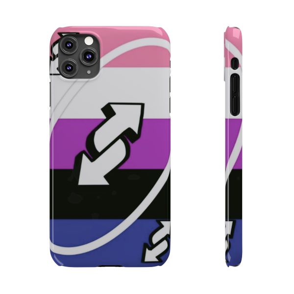 Genderfluid Flag Design - Slim Phone Case - Genderfluid pride flag phone case - Genderfluid phone case - Image 25