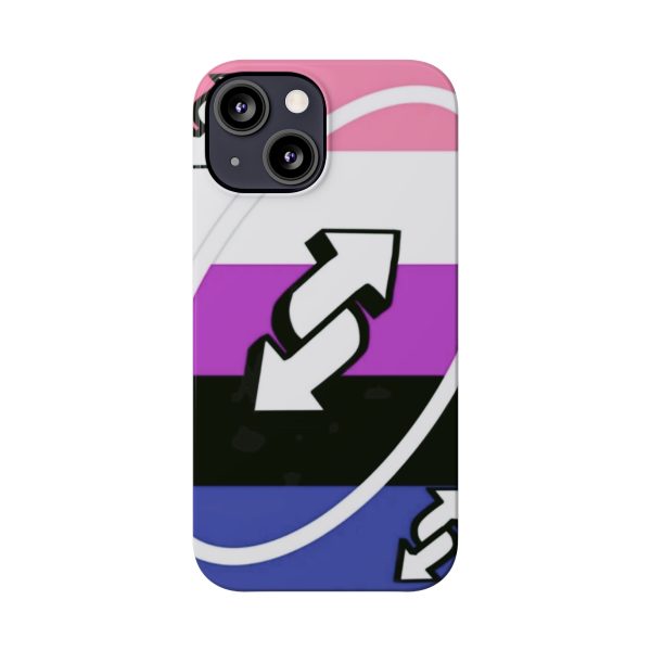 Genderfluid Flag Design - Slim Phone Case - Genderfluid pride flag phone case - Genderfluid phone case - Image 40