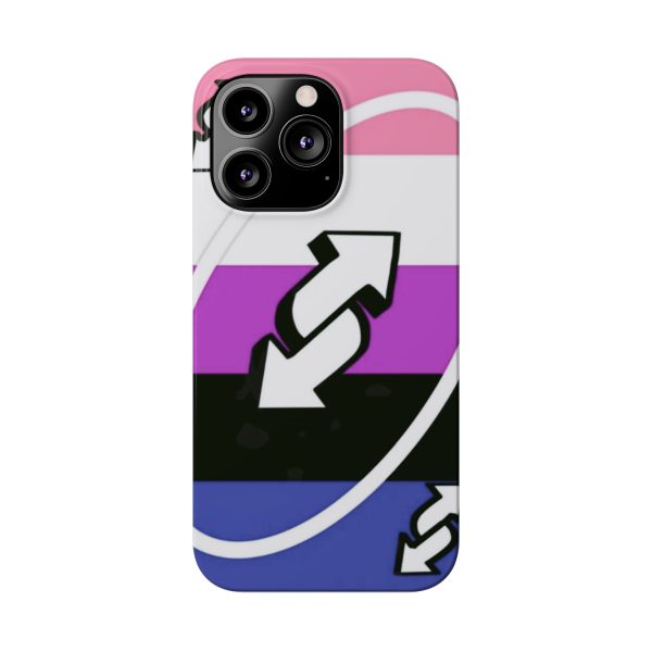 Genderfluid Flag Design - Slim Phone Case - Genderfluid pride flag phone case - Genderfluid phone case - Image 45