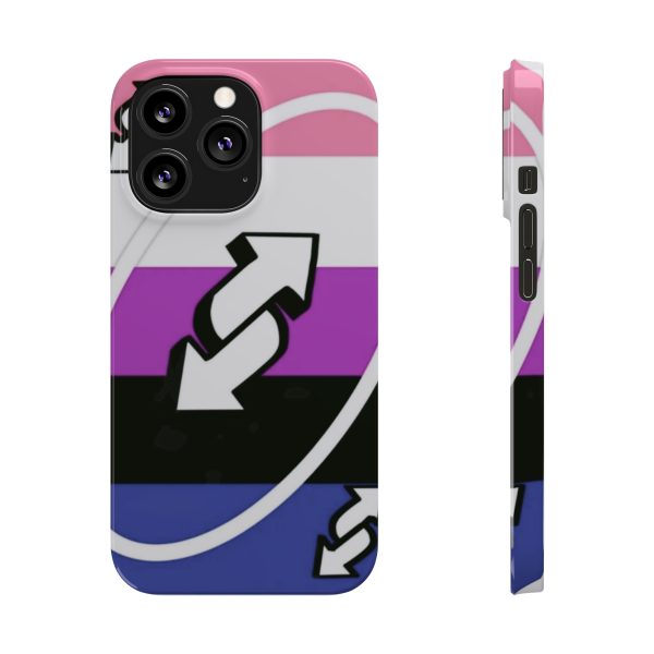 Genderfluid Flag Design - Slim Phone Case - Genderfluid pride flag phone case - Genderfluid phone case - Image 44