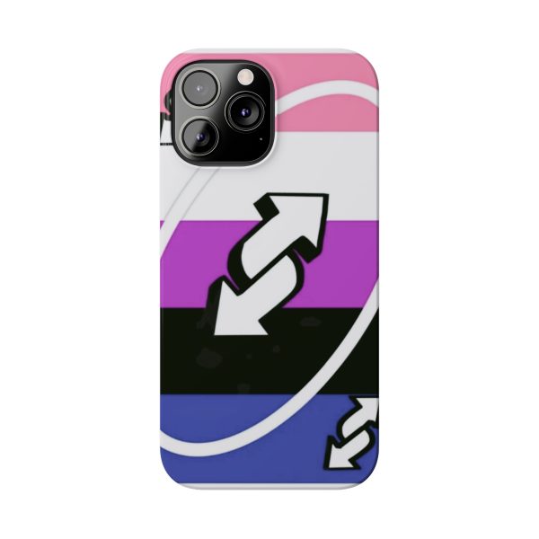 Genderfluid Flag Design - Slim Phone Case - Genderfluid pride flag phone case - Genderfluid phone case - Image 50