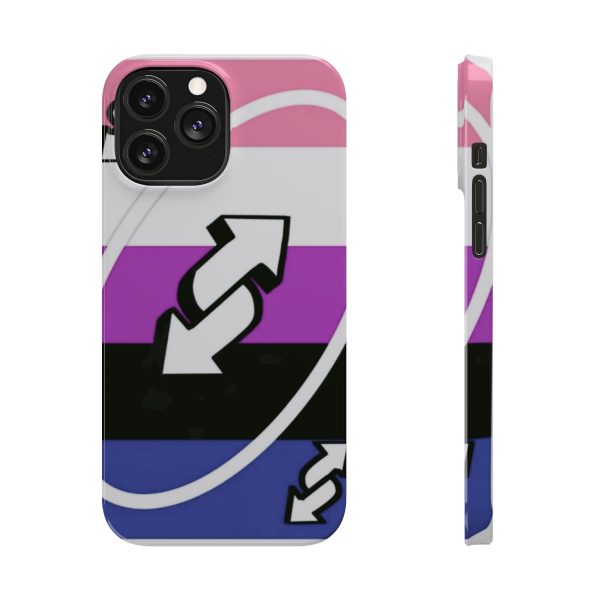 Genderfluid Flag Design - Slim Phone Case - Genderfluid pride flag phone case - Genderfluid phone case - Image 49