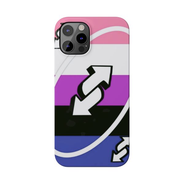 Genderfluid Flag Design - Slim Phone Case - Genderfluid pride flag phone case - Genderfluid phone case - Image 6