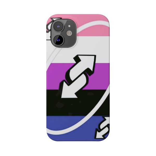 Genderfluid Flag Design - Slim Phone Case - Genderfluid pride flag phone case - Genderfluid phone case - Image 55