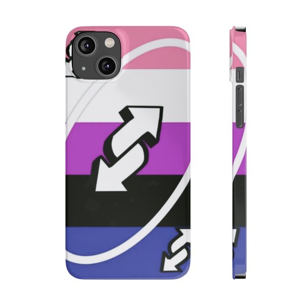 Genderfluid Flag Design - Slim Phone Case - Genderfluid pride flag phone case - Genderfluid phone case - Image 30